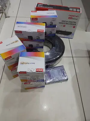 Eight Colorvu Cameras Dahua 8 Channel CCTV Full Package 1080p Camera