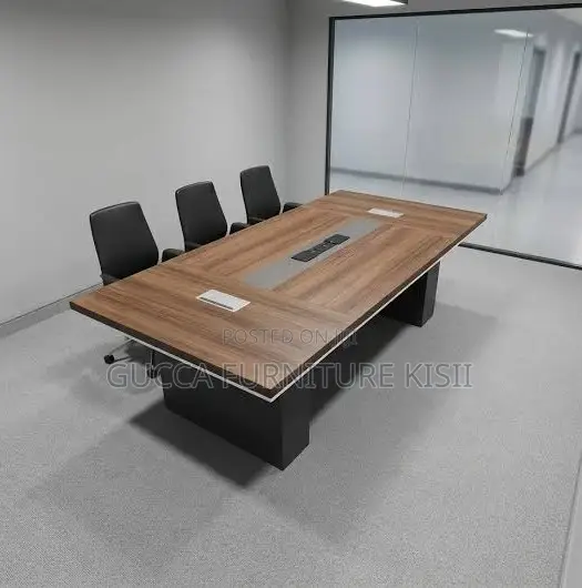 3m (12 Seater) Hardwood Modern Meeting Table