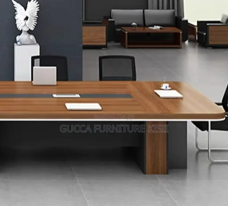 3m (12 Seater) Hardwood Modern Meeting Table