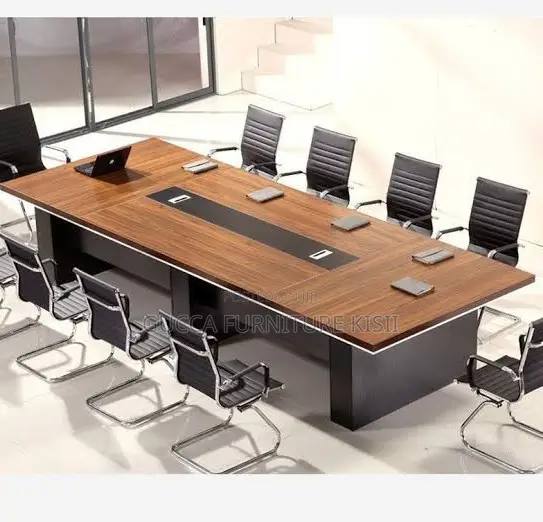 3m (12 Seater) Hardwood Modern Meeting Table
