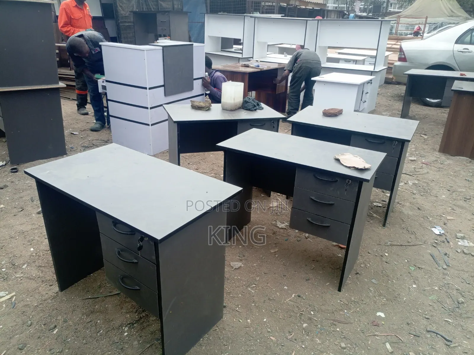 Main Accountant Desk/With Three Drawer