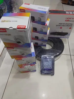Complete 8ch Dahua Full Colored Cameras With 1tb HDD