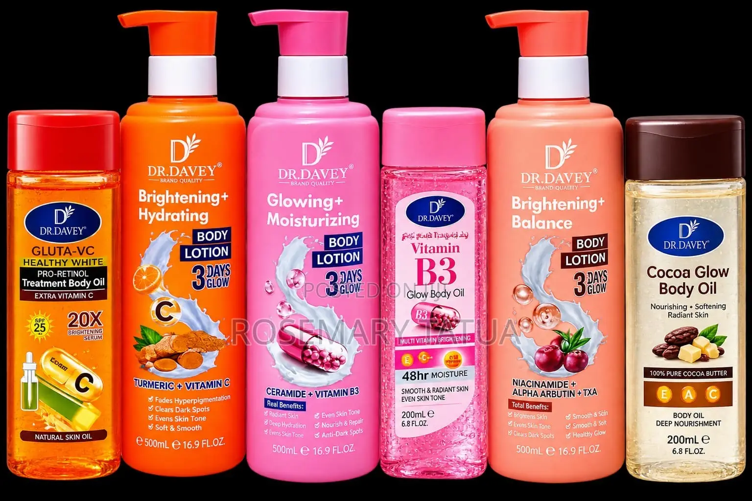 DR. DAVEY Body Lotion – Smooth, Hydrated Radiant Skin