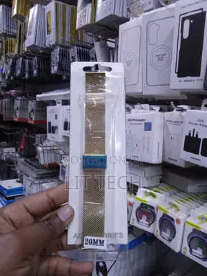 20MM Stainless Steel Mesh Watch Strap - Gold