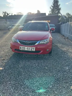 Subaru Impreza 2008 Red