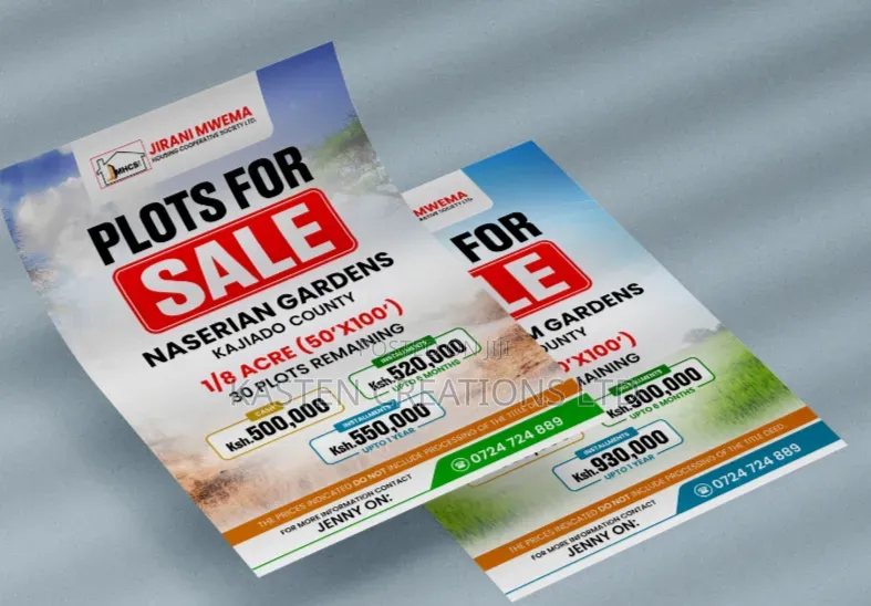 Fliers, Brochures, Stickers, Poster Printing From 5