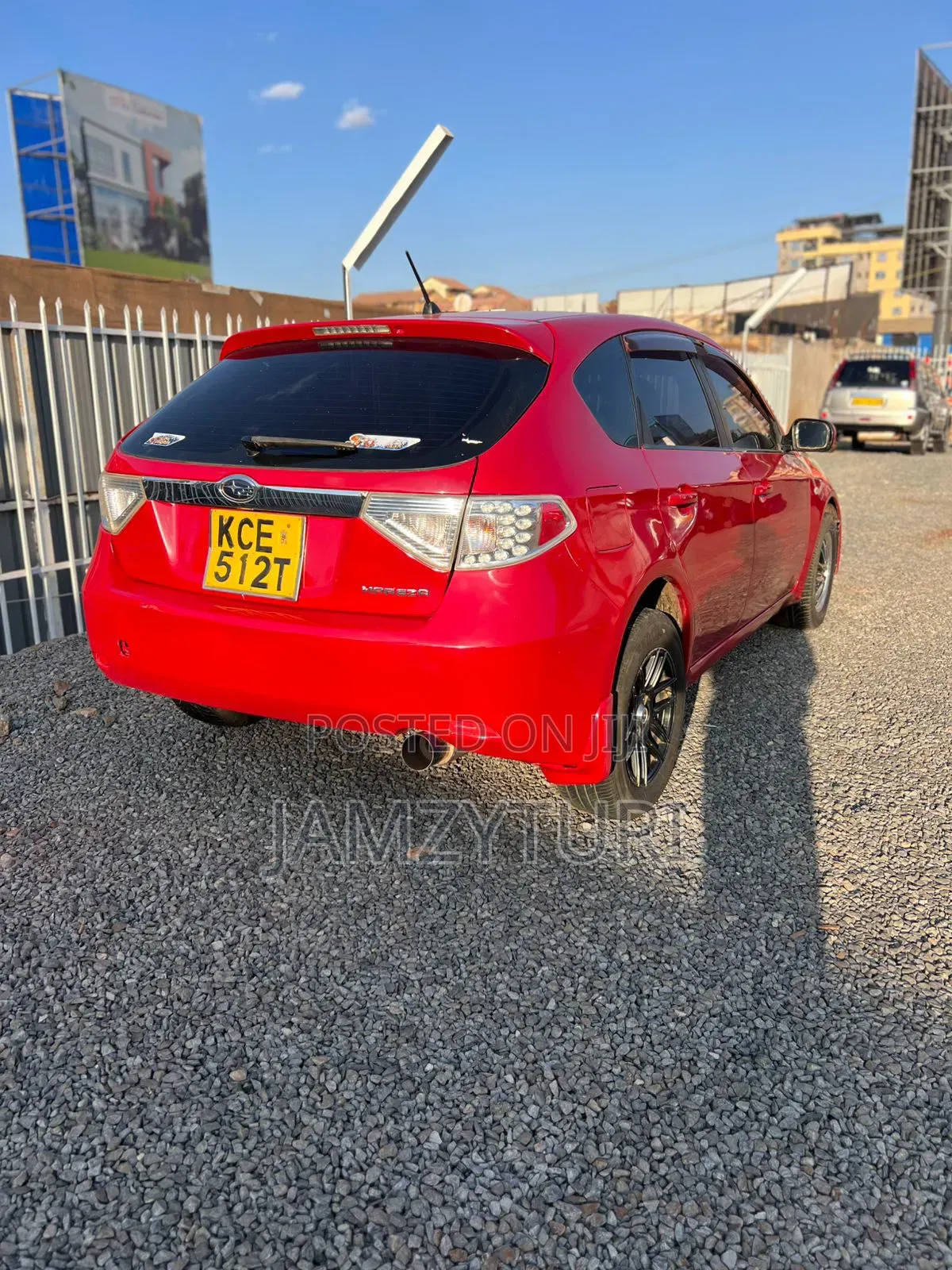 Subaru Impreza 2008 Red