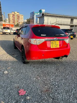 Subaru Impreza 2008 Red