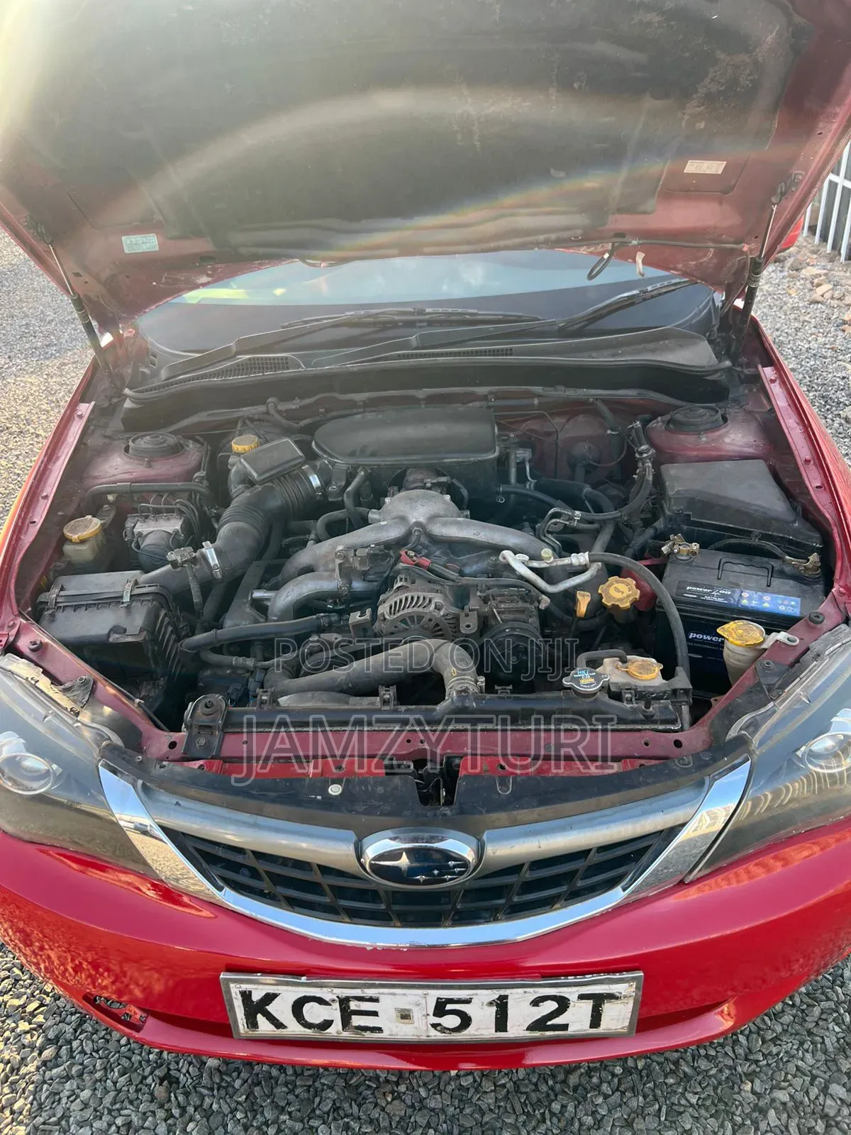 Subaru Impreza 2008 Red