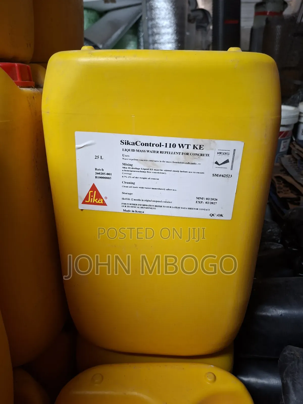 Sika Control-110 WT Ke