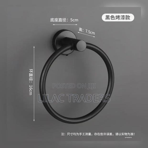 Stainless Steel Round Ring Towel Holder Gale