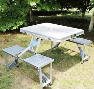 Aluminum Picnic Table Set
