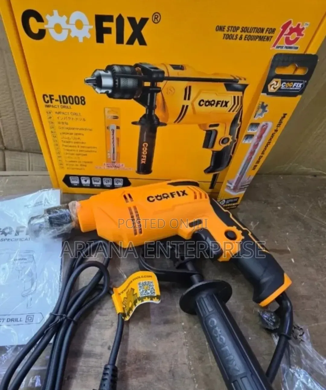 800watts Coofix Impact Drill