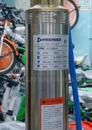 High Quality Premier Deep Well Electric Submersible Pump 0.5hp