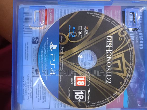 Used Ps4 Dishonored 2