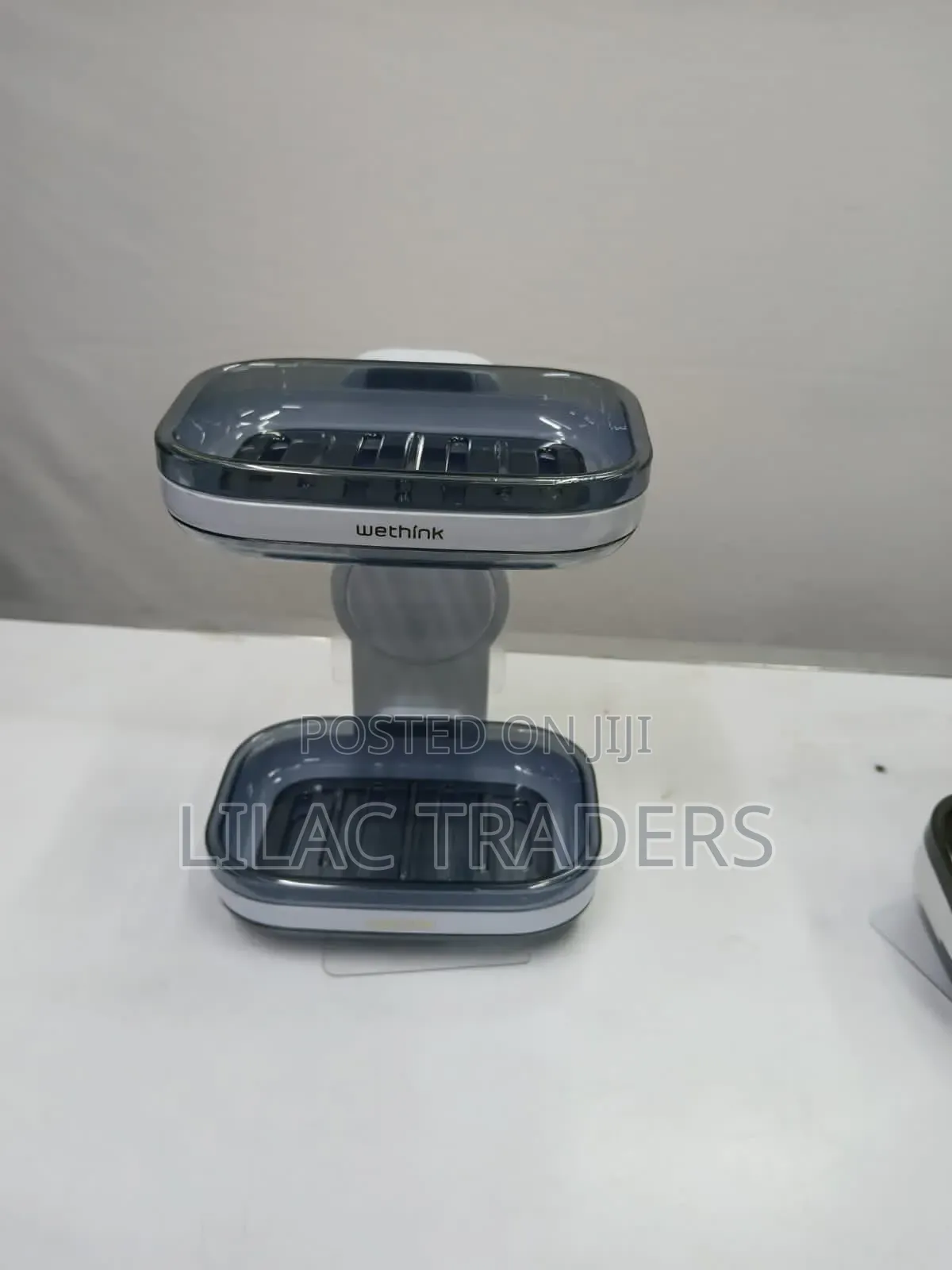 Classy Double Soap Holder*Dark Blue and Black*galy