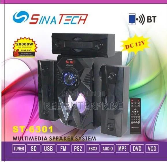 Sinatech Speaker System Woofer 3.1ch Sinatech Home Thearter