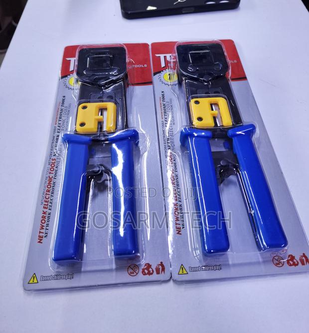 Multifunction Pass Through Crimping Tool for Cat5/Cat6