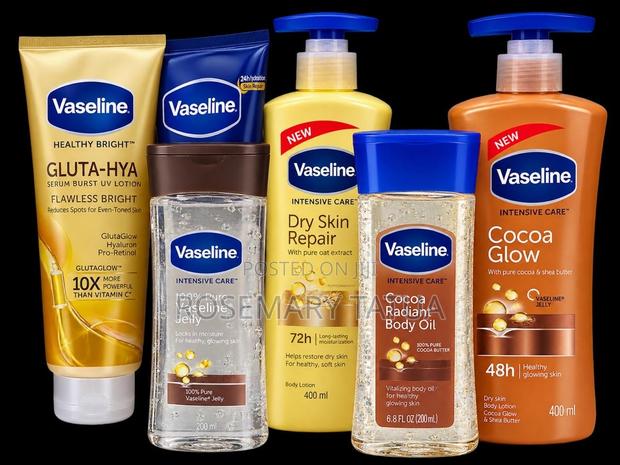 VASELINE COLLECTION – Oil • Lotion • Gluta-Hya