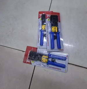 Premium RJ45 Pass Through Crimping Tool for Network Cables