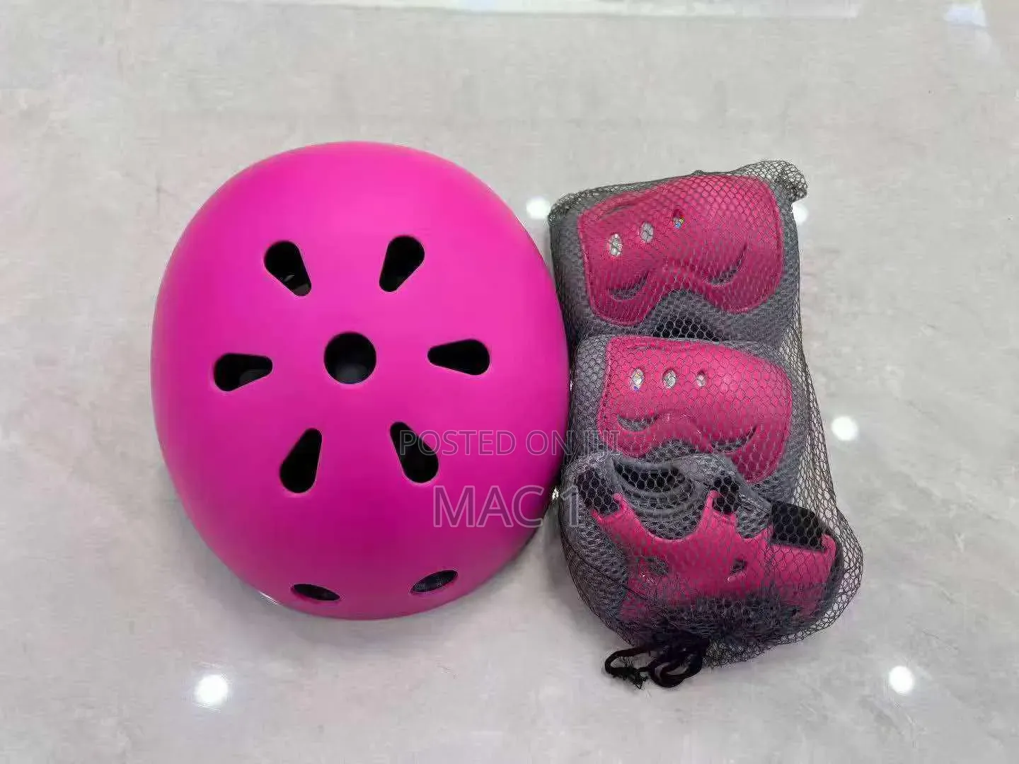 Kids Sports Safety Helmet With Complete Protective Pad Gear Set