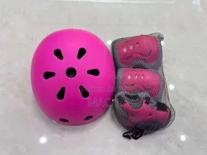 Kids Sports Safety Helmet With Complete Protective Pad Gear Set