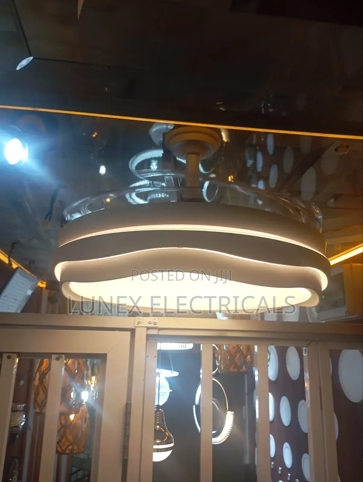 Ceiling Light With Fan