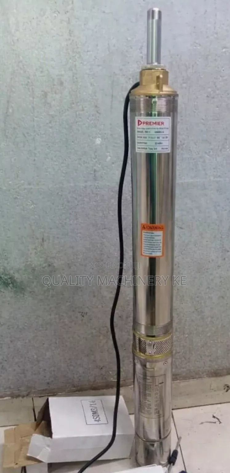 Stainless Steel Premier Deep Well Electric Submersible Pump 1hp