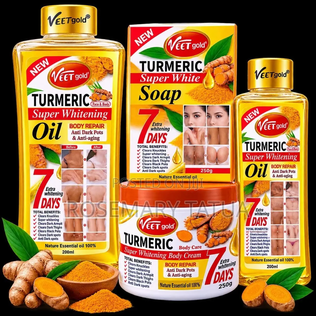 Very Turmeric Body Care Collection