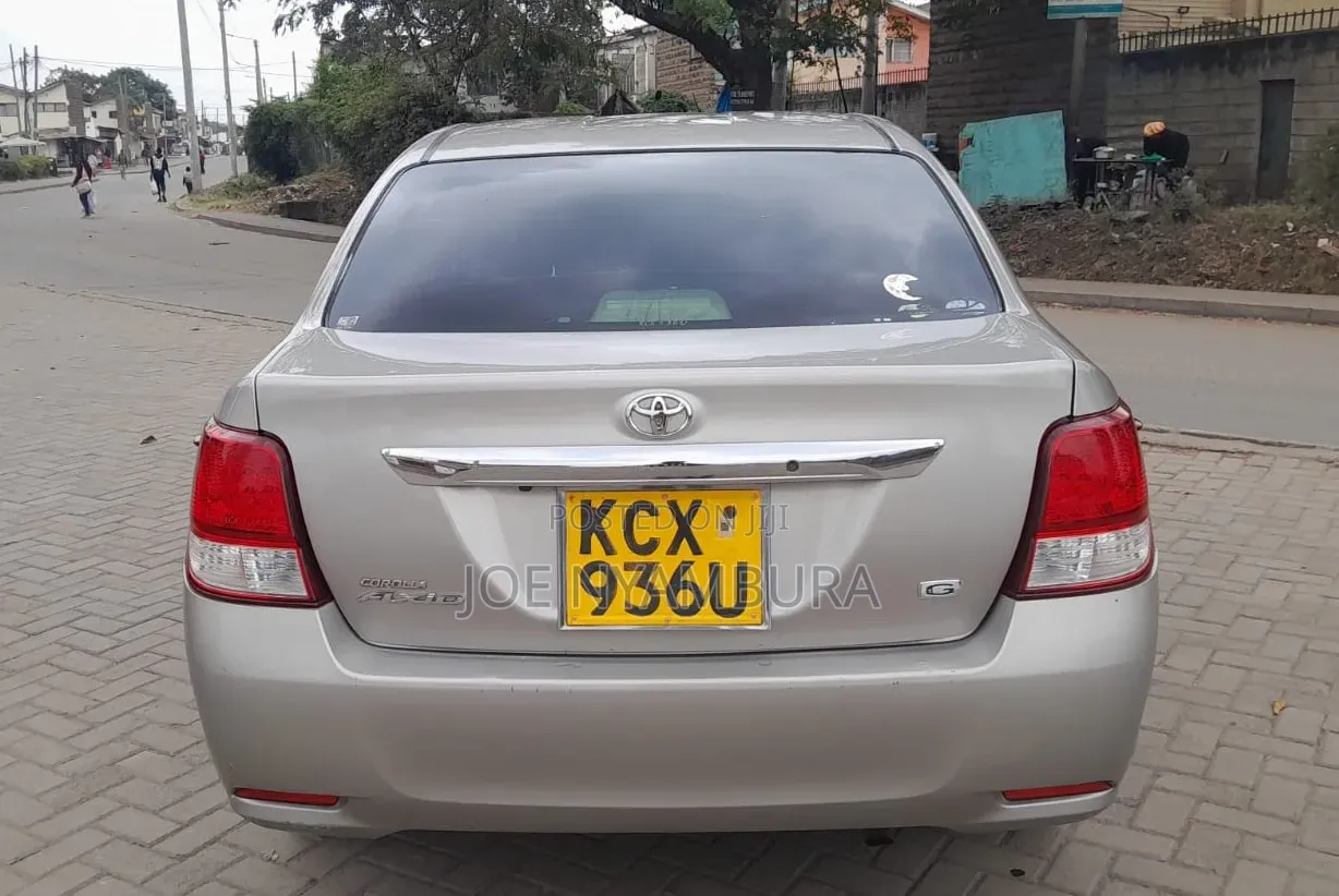 Toyota Axio 2012 Silver