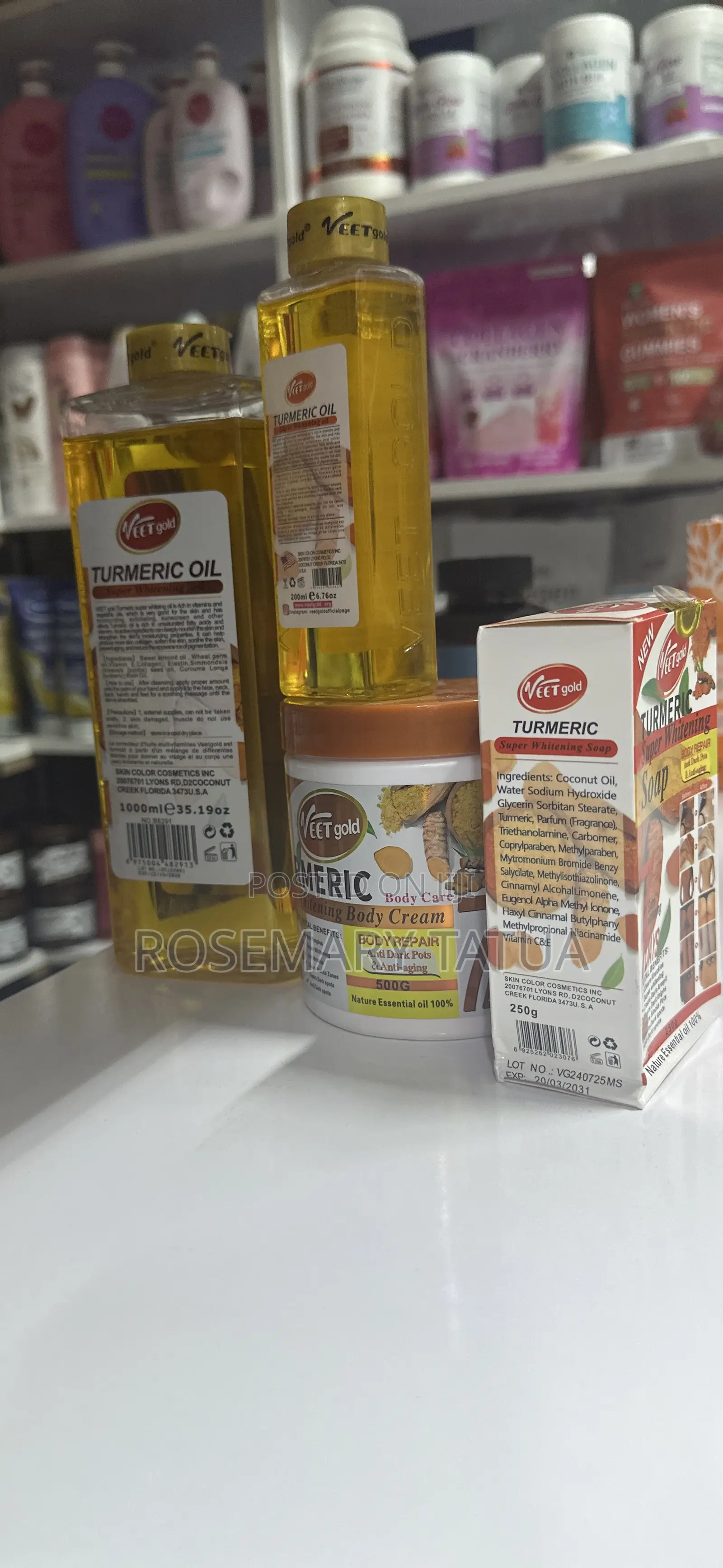 Very Turmeric Body Care Collection