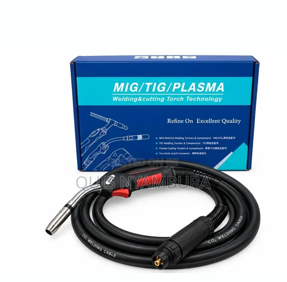 MIG TORCH 24KD Wire Diameter 0.8-1.2mm Length:4Mtrs Ratings:250A