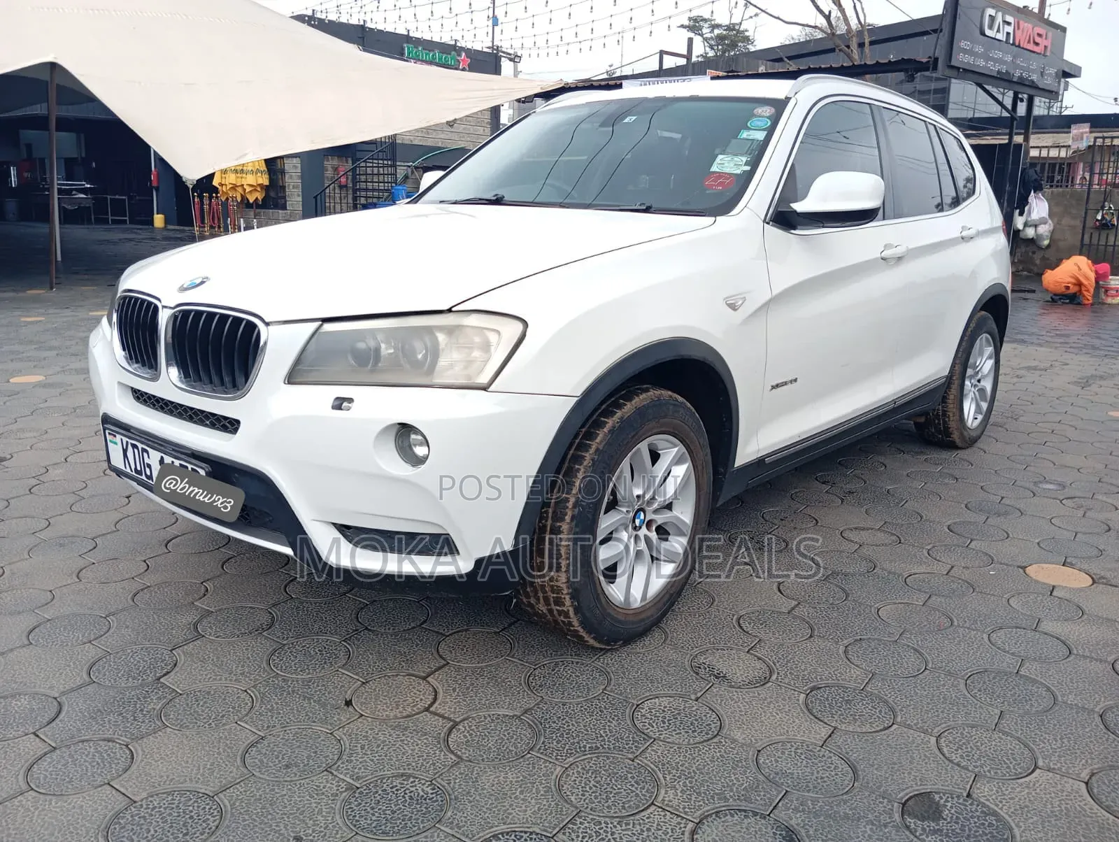 BMW X3 2014 White