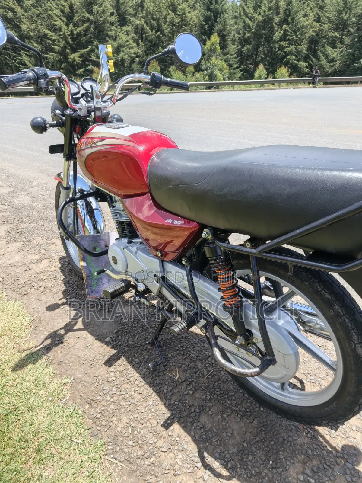 Bajaj Boxer 100 2025 Red
