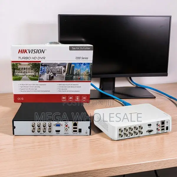 Night Ready Hikvision 4 Channel, 8 Channel Upto 1080P DVR Machine