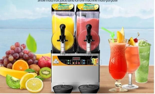 Commercial Double-Tank Slush Machine