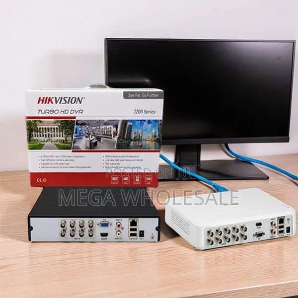 HD Monitoring Hikvision 4 Channel, 8 Channel Upto 1080P DVR Machine