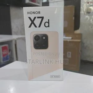 New Honor X7d 256 GB Black