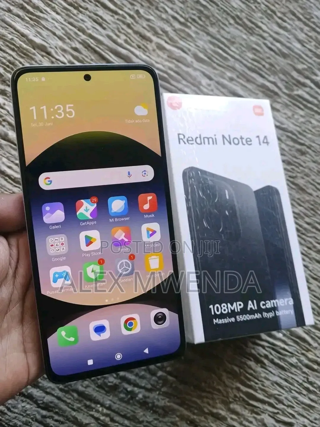 Xiaomi Redmi Note 14 4G 128 GB Black