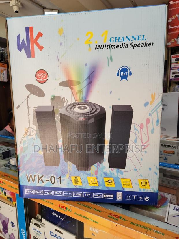 Wk-01 2.1 Channel Multimedia Speaker System