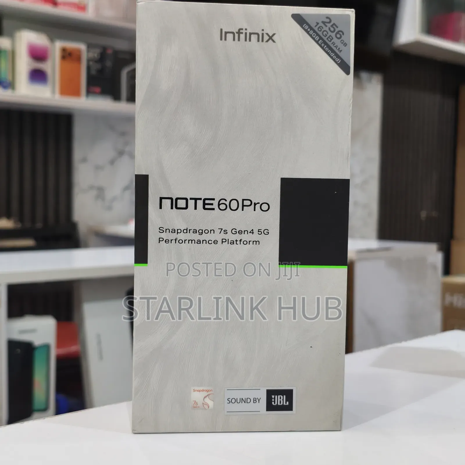 New Infinix Note 60 Pro 256 GB Black