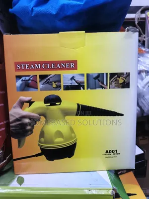 Yellow 1000w Steam Cleaner With Accessories