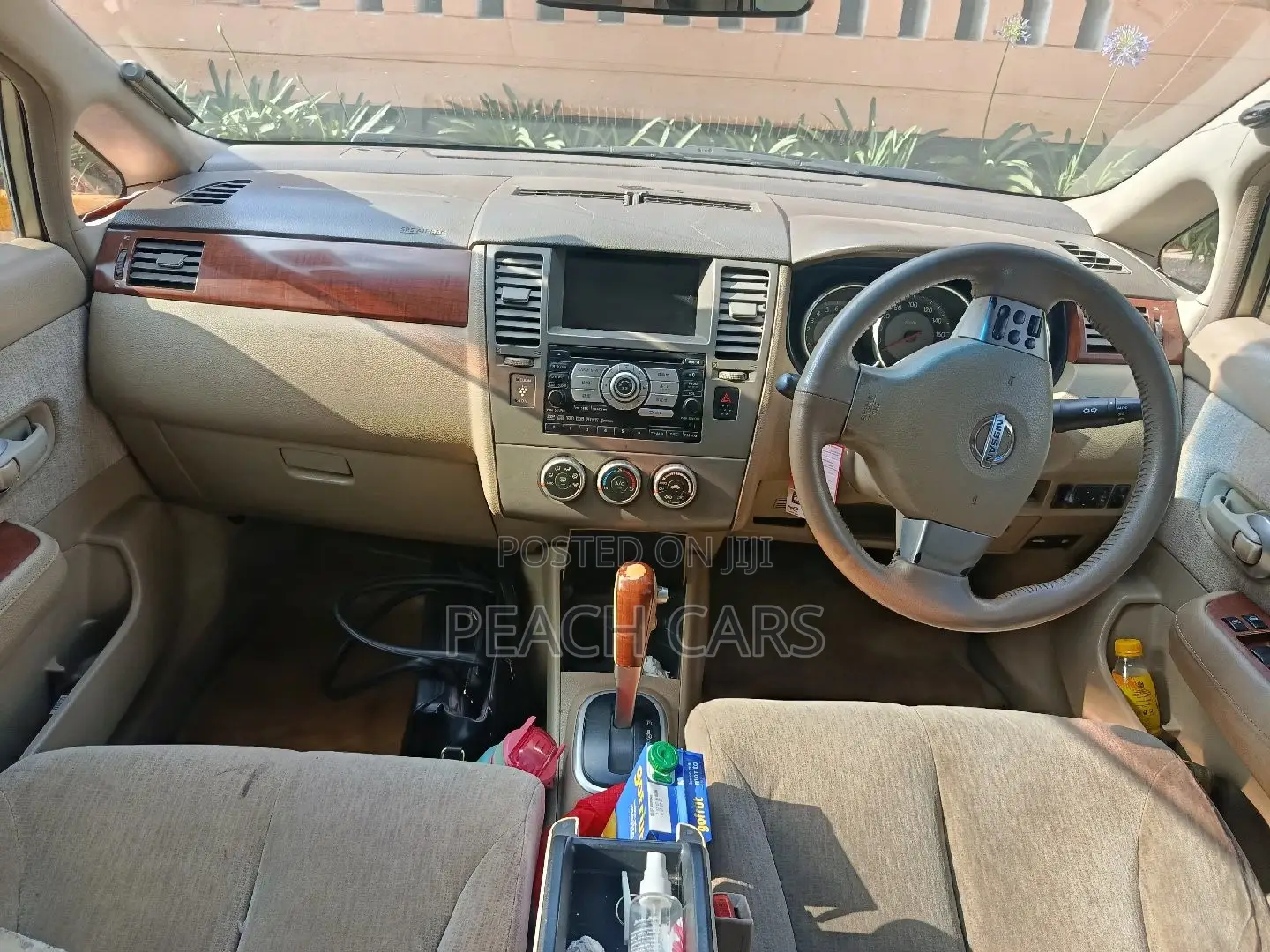 Nissan Tiida 2007 Brown