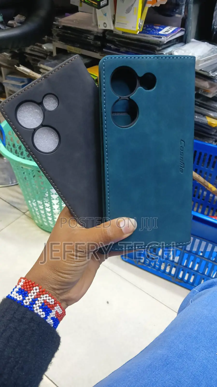 CaseMe Vintage Matte PU Leather Flip Wallet Cases Camon 30 5G