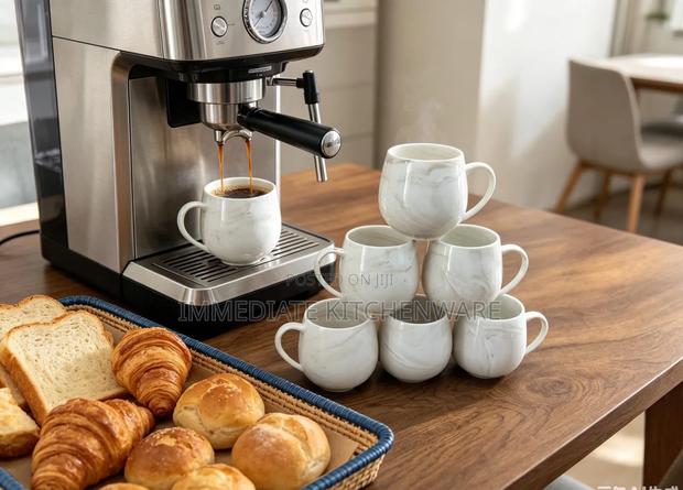 6pcs Luxury Pot Mugs