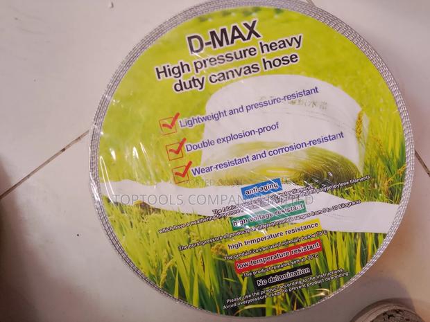 Dmax High Pressure Heavy Duty Canvas Hose - main view