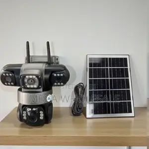 Auto Human Tracking Instant Alert 20MP 4G PTZ Triple Lens Solar Camera