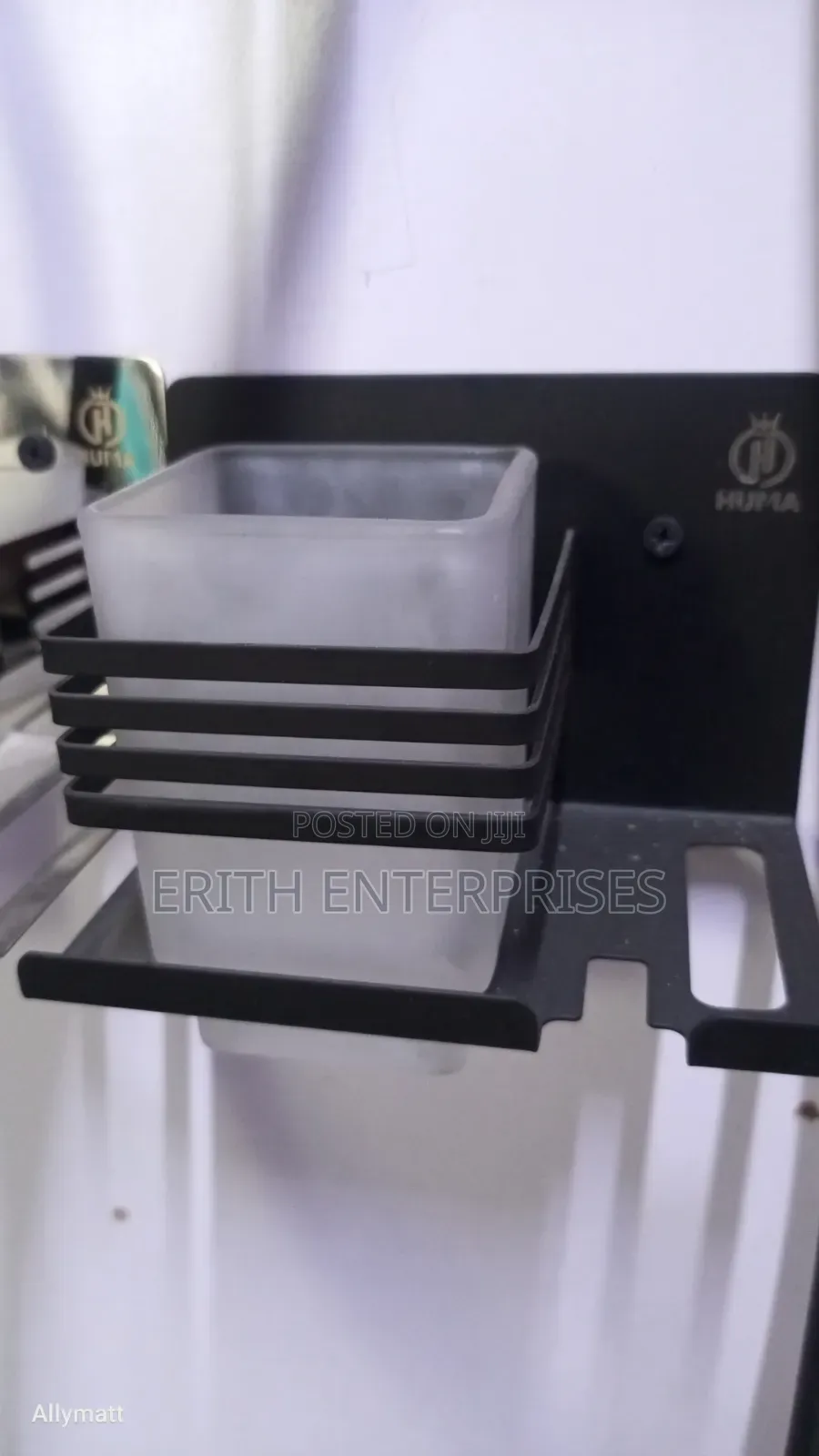 Single Stainless Steel Toothbrush Holder