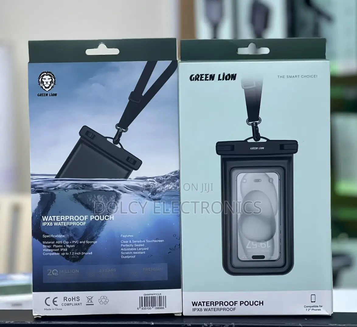 Green Lion Waterproof Pouch