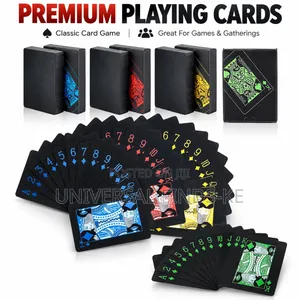 Poker Playing Cards Set – Premium Waterproof Plastic Card Deck